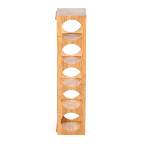 Lipper International 5 Bottle Wall Mounted Wine Rack