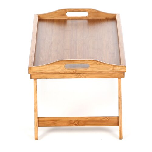 Lipper International Bamboo Bed Tray with Folding Legs