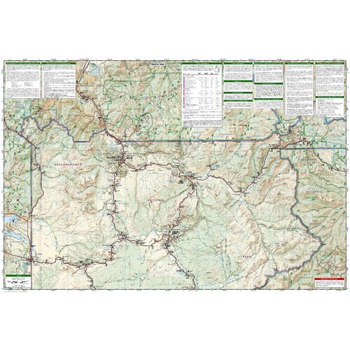 National Geographic Maps Trails Illustrated Map Yellowstone National