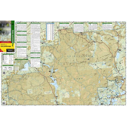 National Geographic Maps Trails Illustrated Map Paul Smiths / Saranac