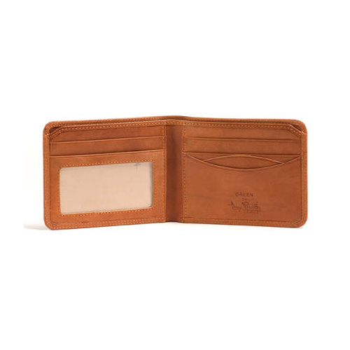 Tony Perotti The Green Collection Prima Bi Fold Wallet with ID Window