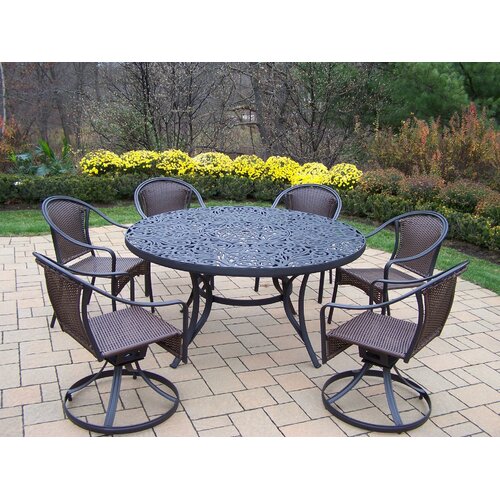 Oakland Living Mississippi 7 Piece Dining Set