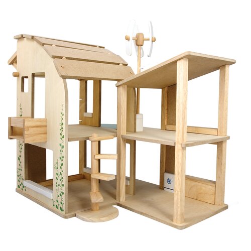 Plan Toys Green Dollhouse