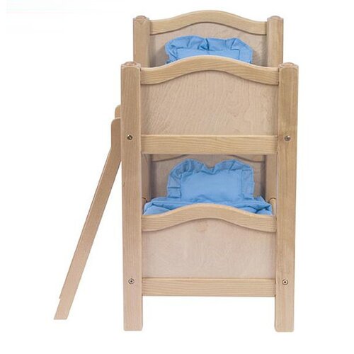 Guidecraft Doll Bunk Bed in Natural