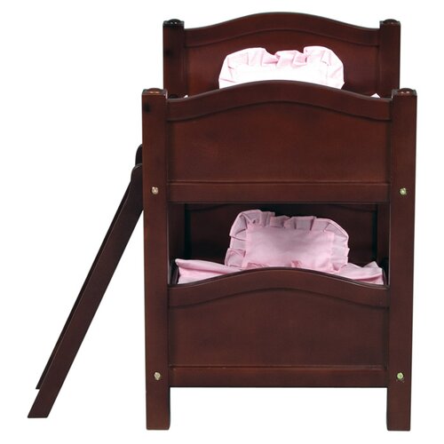 Guidecraft Doll Bunk Bed in Espresso