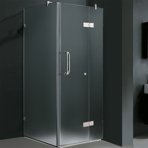 Vigo Pivot Door Frameless Shower Enclosure