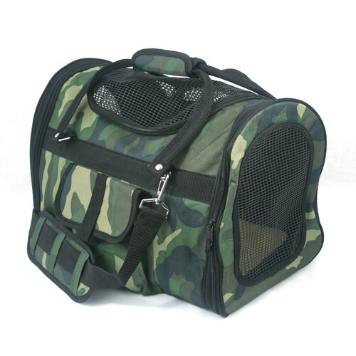 Prefer Pets Pet Carrier in Camouflage