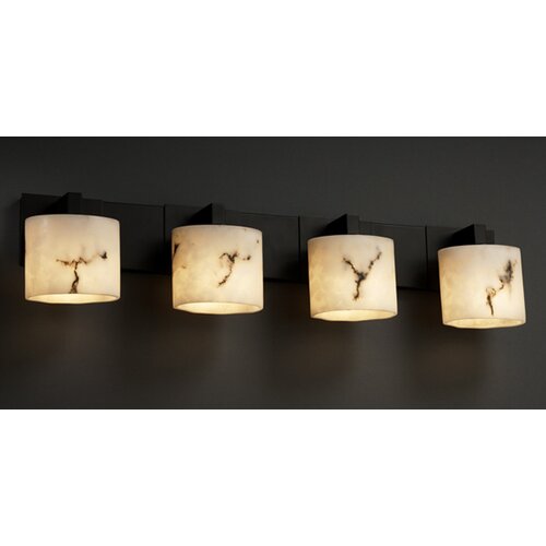 Justice Design Group LumenAria Modular 4 Light Bath Vanity Light