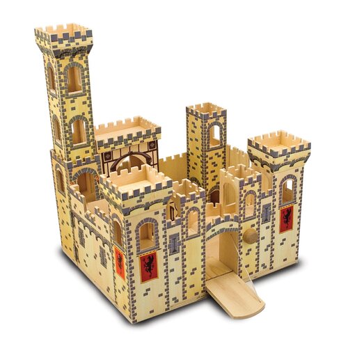 Melissa and Doug Folding Medieval Castle & Reviews | Wayfair