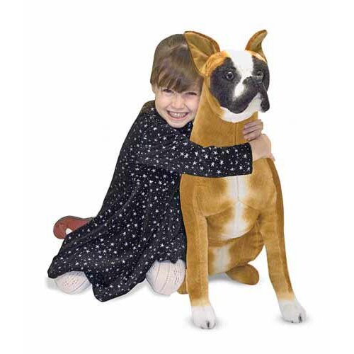 Melissa and Doug Boxer Plush Stuffed Animal