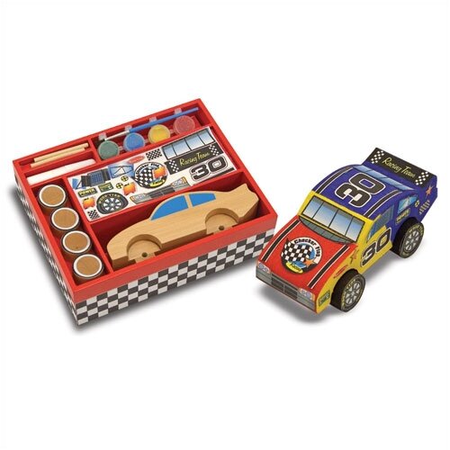 Melissa and Doug DYO Race Car Arts & Crafts Kit