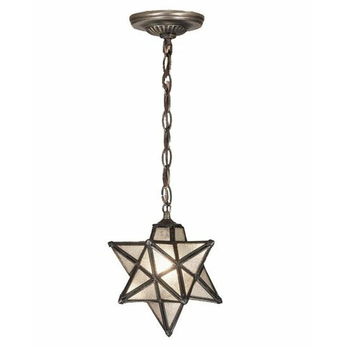 Meyda Tiffany Moravian Star 1 Light Mini Pendant