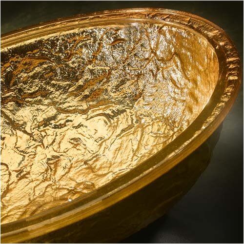 JSG Oceana 17 Glass Vessel Sink   005 005