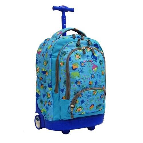 World Sunbeam Laptop Rolling Backpack