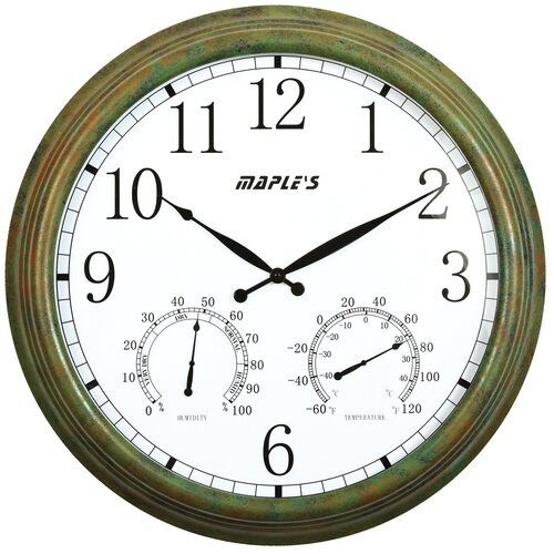 Infinity Instruments Arbor Wall Clock