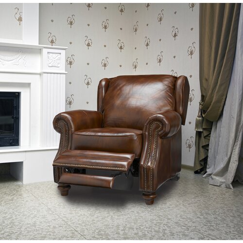 Sofas to Go Henderson Leather Wing Recliner