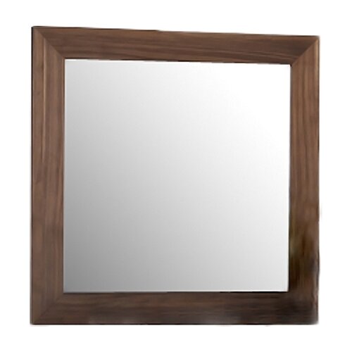 Hokku Designs Stark Mirror in Walnut