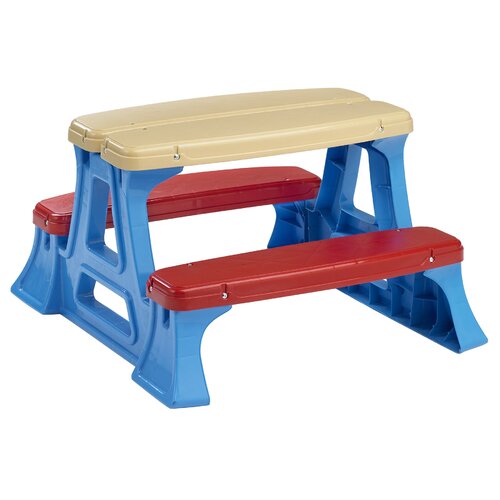 American Plastic Toys Kids Picnic Table