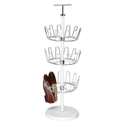 Polder 3 Tier Revolving Shoe Rack