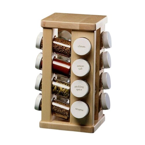 Adams Sugar Maple Carousel Spice Rack