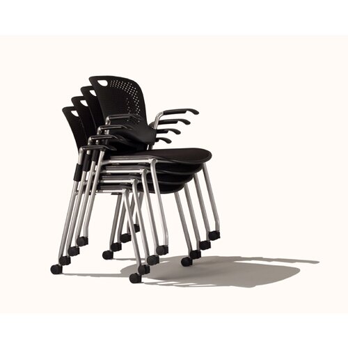 Herman Miller ® Caper Stacking Chair With Arms