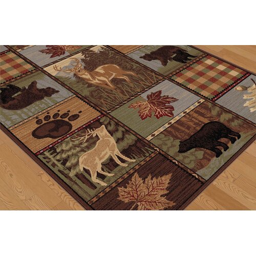 Tayse Rugs Nature Lodge Novelty Rug