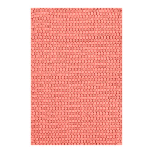 Dash and Albert Rugs Rope Pink Solid Indoor/Outdoor Area Rug