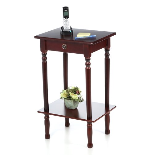 Hazelwood Home Multi Tiered Telephone Table