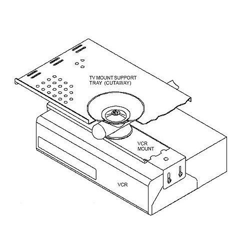 Peerless Adjustable VCR Mount