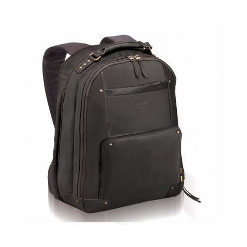 Solo Cases Vintage Leather Laptop Backpack