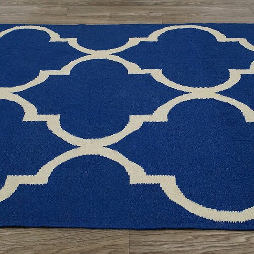 nuLOOM Moderna Navy Trellis Rug