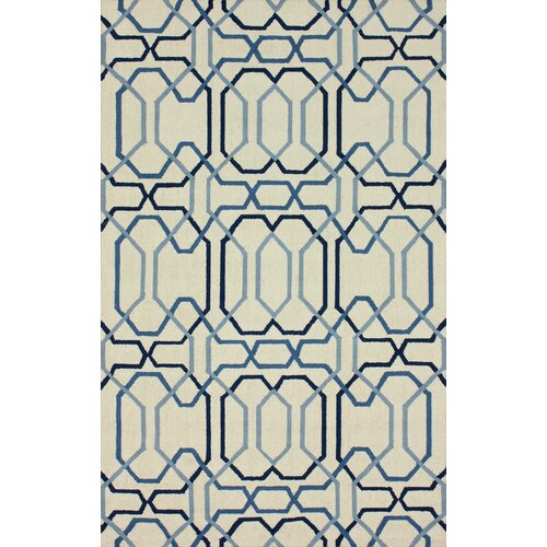 nuLOOM Trellis Blue Chip Lola Trellis Rug