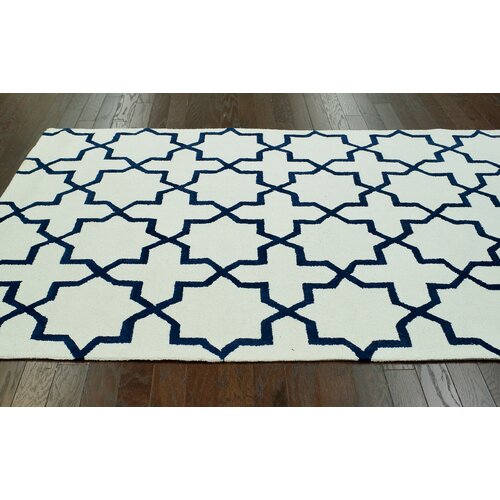 nuLOOM Pop Regal Blue Lin Trellis Rug