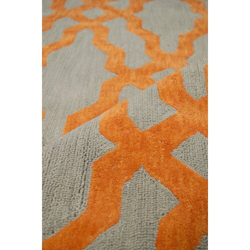 nuLOOM Brilliance Orange Viv Plush Rug