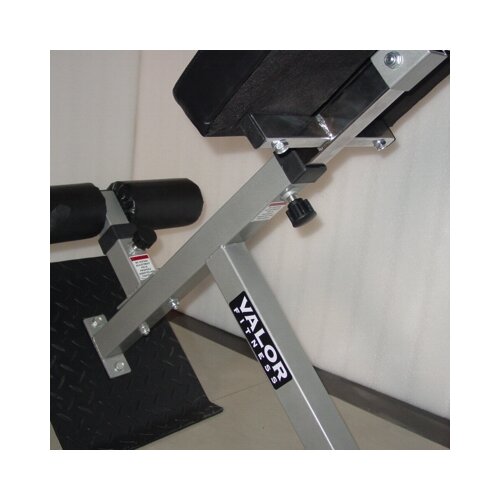 Valor Athletics Adjustable Back Extension Incline Hyperextension Bench