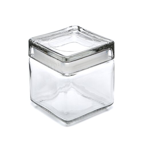 Anchor Hocking Stackable Square Jar