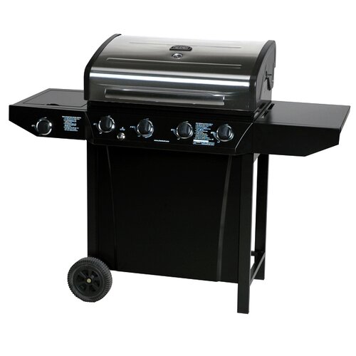 CharBroil Thermos 4 Burner Gas Grill with Side Burner & Reviews | Wayfair