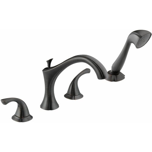 Delta Addison Roman Tub Faucet Trim with Handshower