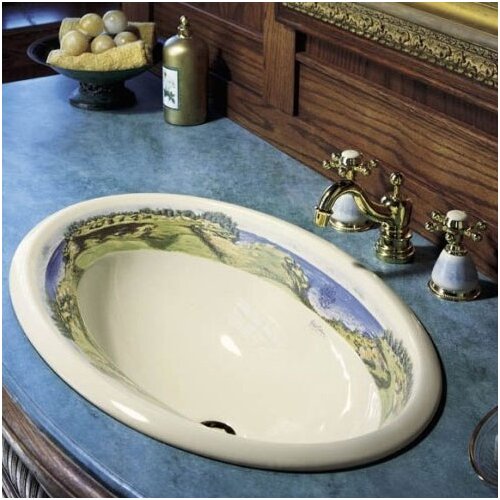 Kohler Whistling Straits Design On Centerpiece Self Rimming Lavatory