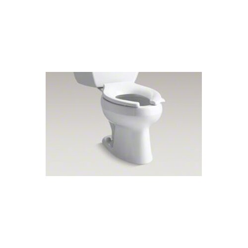 Kohler Wellworth Classic Pressure Lite Elongated 1.4 Gpf Toilet, Less