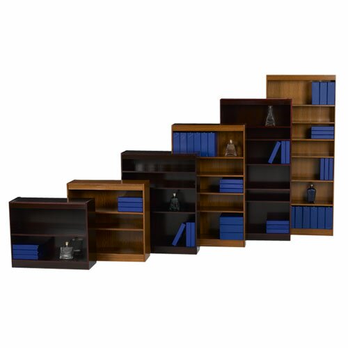 Lorell Lorell High quality Veneer Bookcases, Cherry