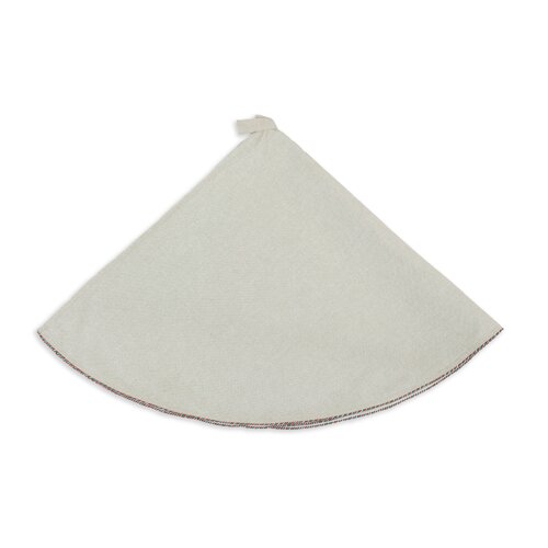 Chooty & Co Linen Natural Round Hemmed Tree Skirt