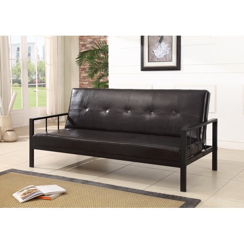 InRoom Designs Klik Klak Vinyl Sleeper Sofa