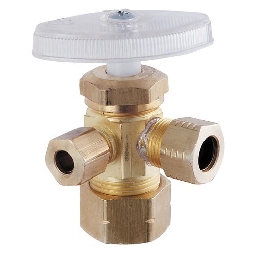 Plumb Craft 1/2 FIP 3/8 Low Lead Angle Valve