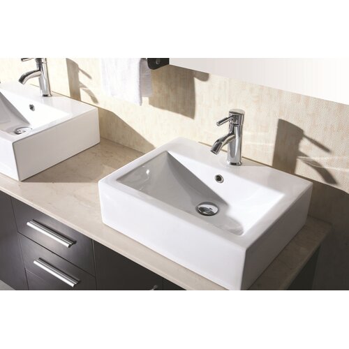 Design Element Ava 61 Double Sink Vanity Set