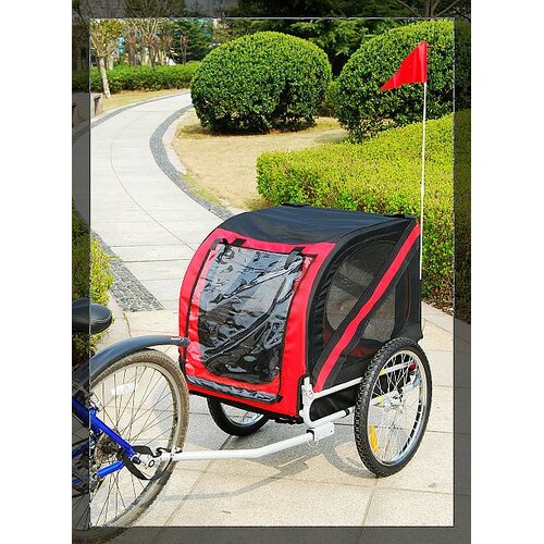 Aosom LLC Pet Bike Trailer