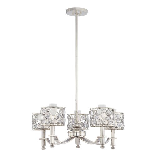 Metropolitan by Minka Magique 5 Light Chandelier