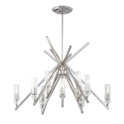 Metropolitan by Minka Fusano 12 Light Chandelier