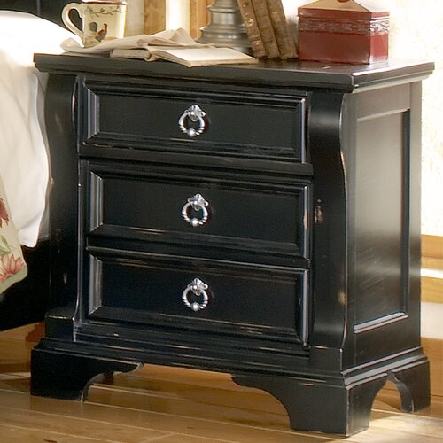 American Woodcrafters Carlisle 3 Drawer Nightstand