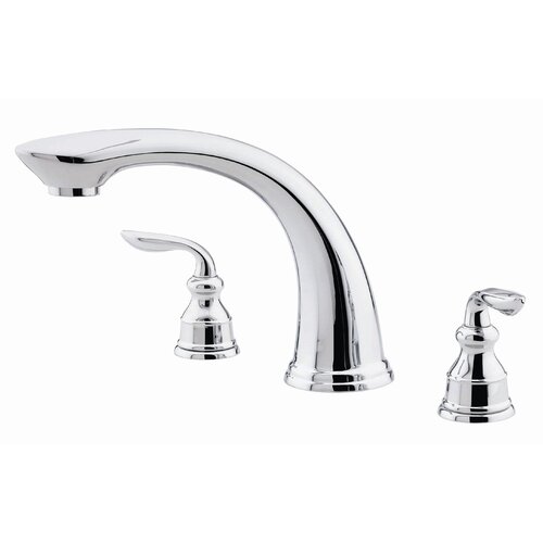 Price Pfister Avalon Double Handle Deck Mount Roman Tub Faucet